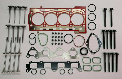Head Gasket Set Bolts Inlet Valves for Golf 5, Jetta, Touran 1.4 1.6 FSi