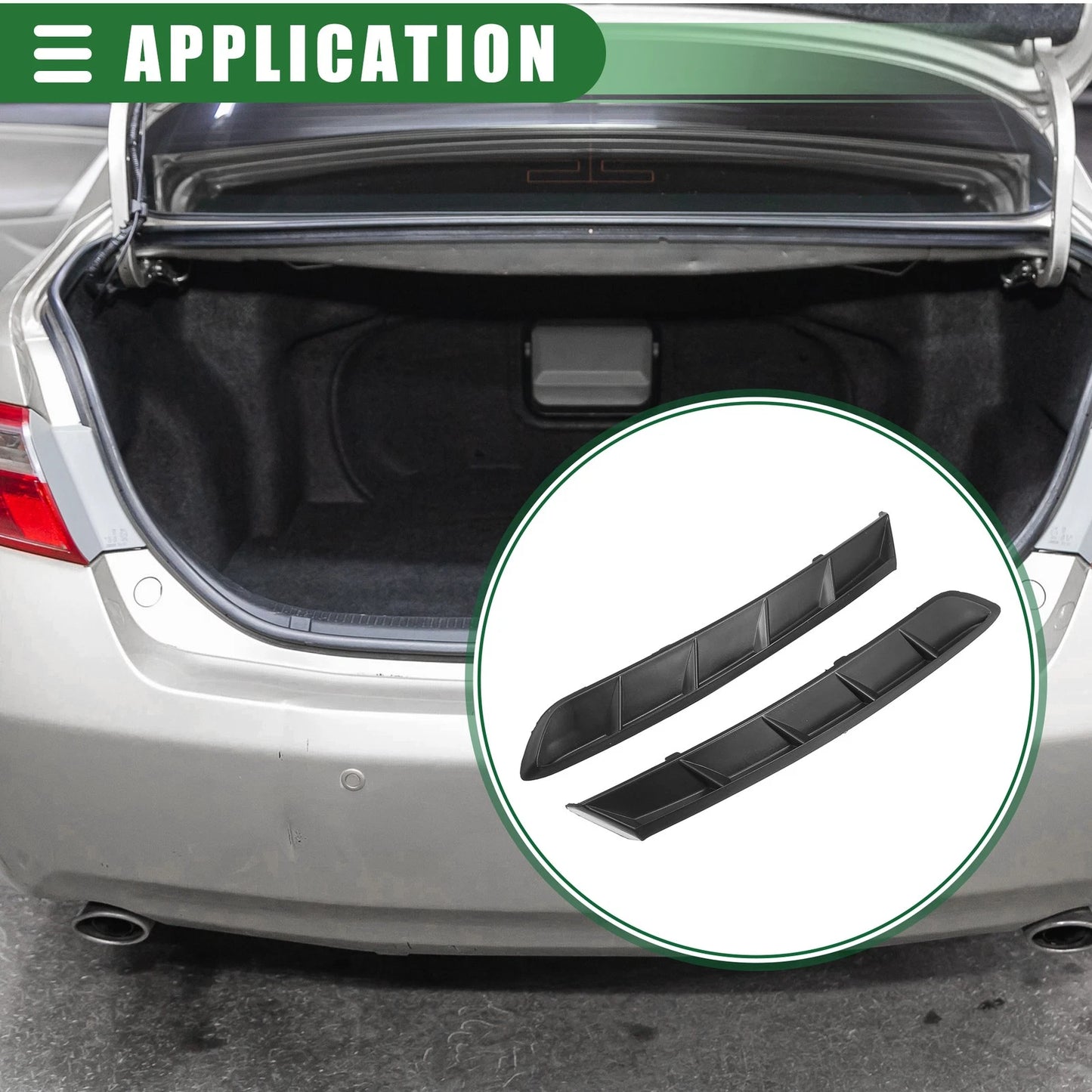 Rear Bumper Brackets 2 x for Toyota Camry (2018-2021)