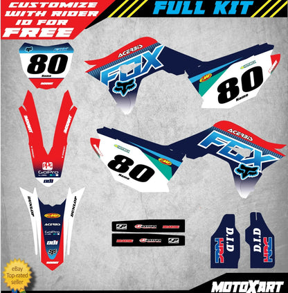 Full Custom Graphic Kit for Honda CRF 250 (2019)
