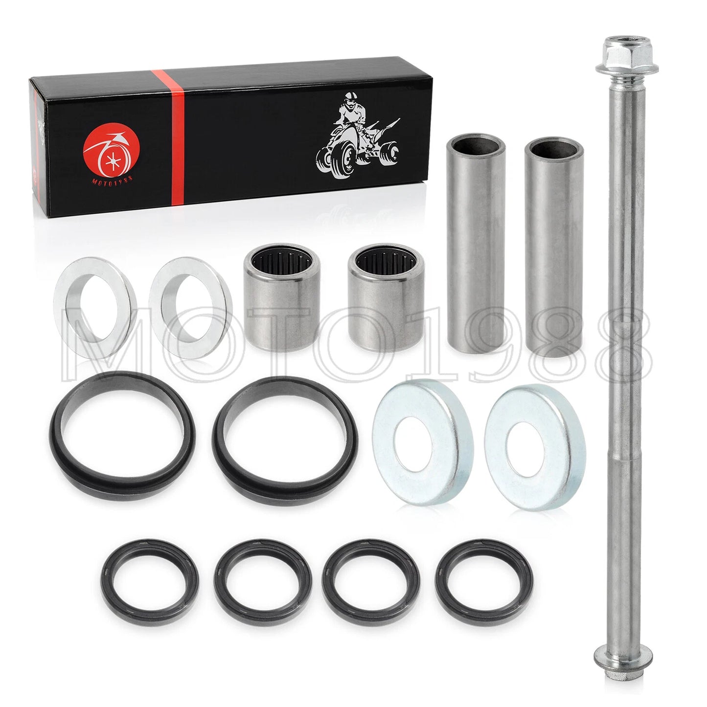 Swing Arm Bearings Seals Collar & Pivot Kit for Honda TRX450R/TRX450ER (2004-2014)