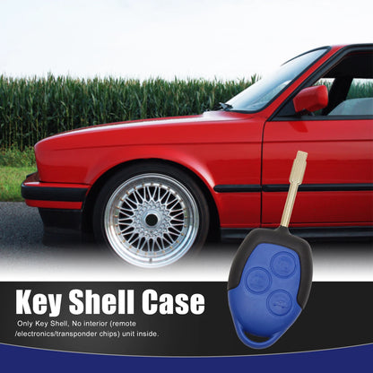 Key Fob Shell Case for Ford Transit Van 1 x 3 Button