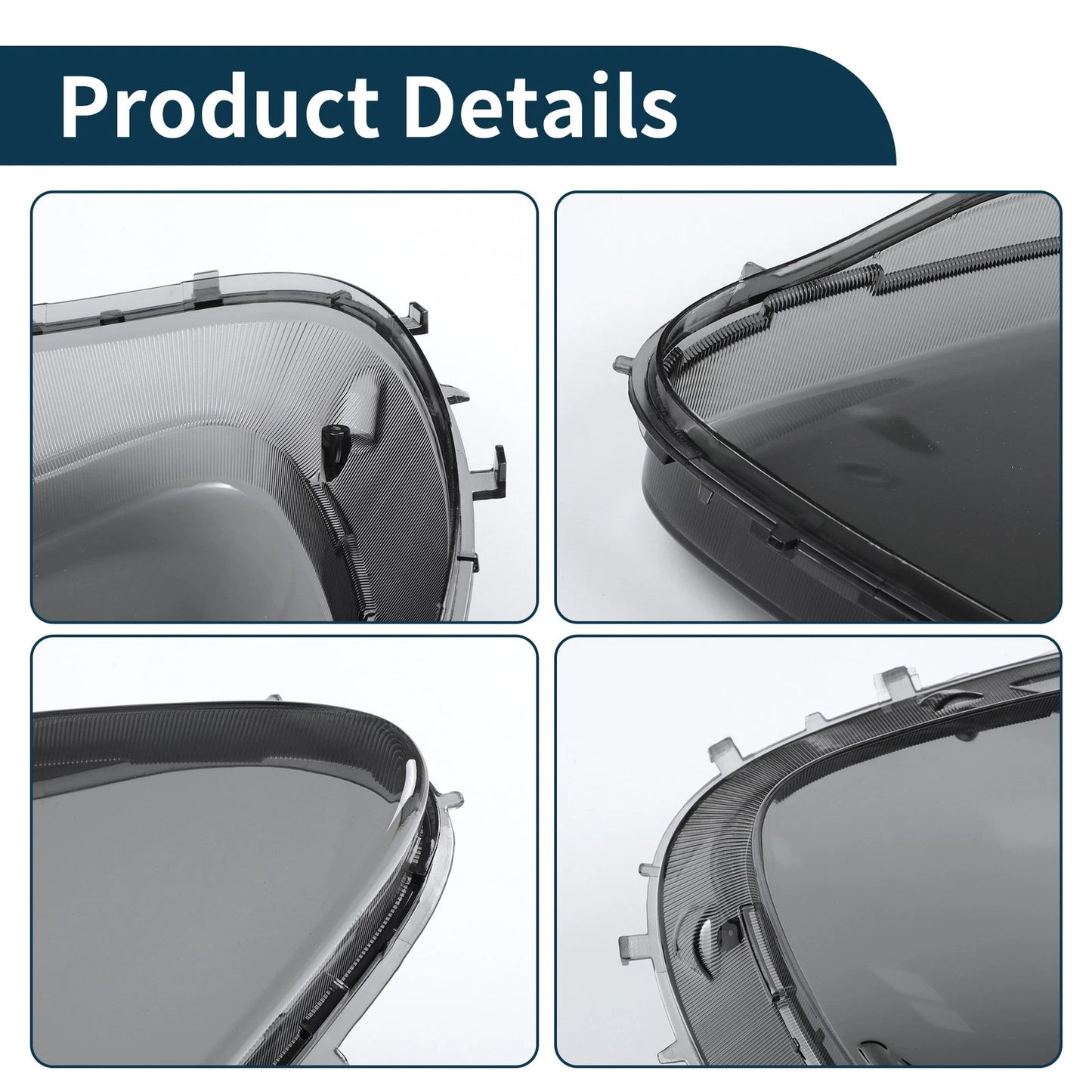 1 Pc Front Right Headlight Lens Cover for Chevy Corvette C6