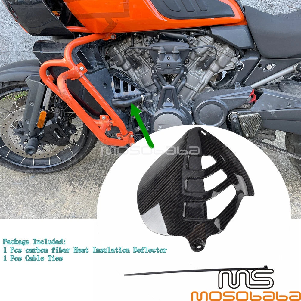 Exhaust Fan Heat Shield Deflector for Harley RA1250 Special RA1250S (21-)