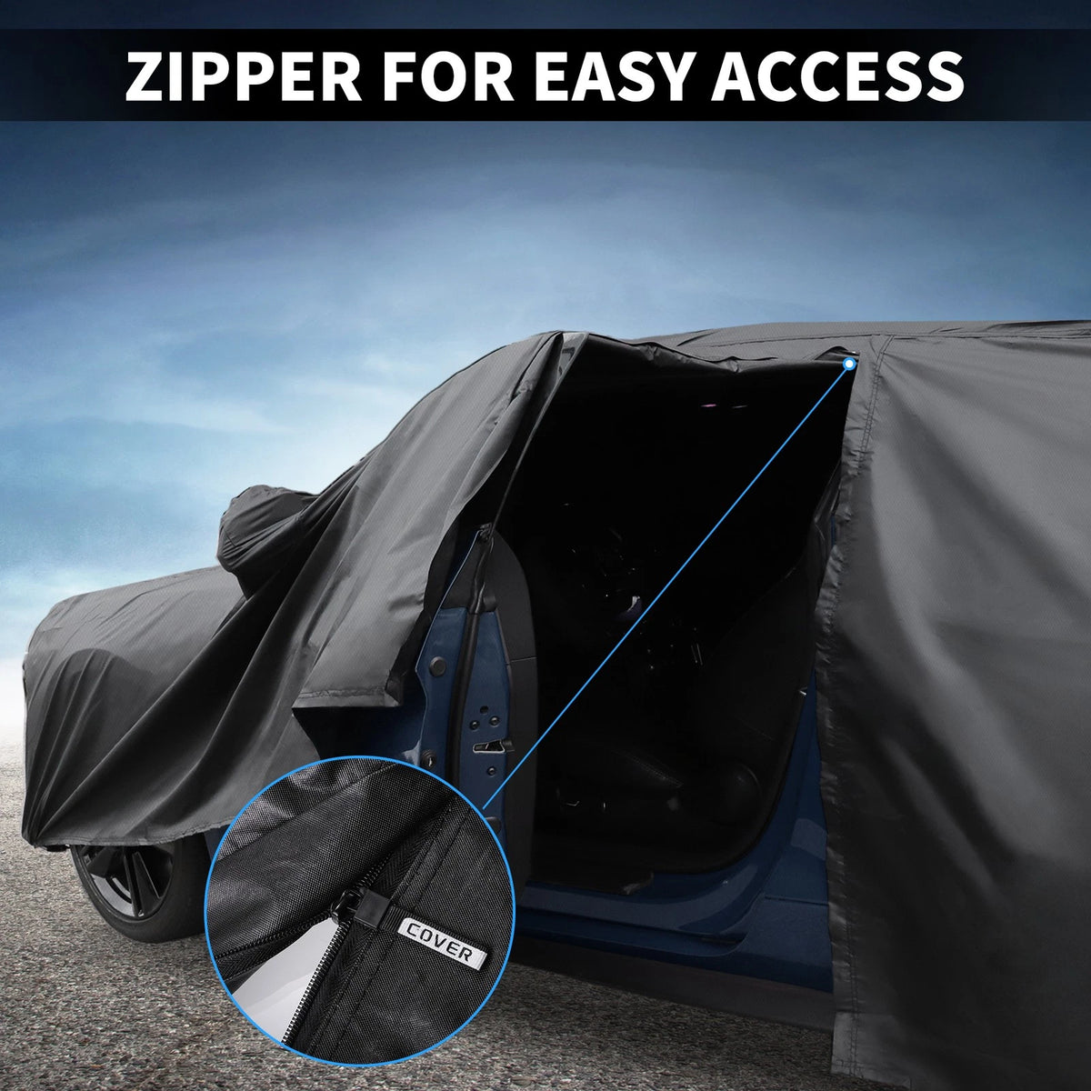 Waterproof 210D-PU Car Cover for Kia Sorento (2016-2023)