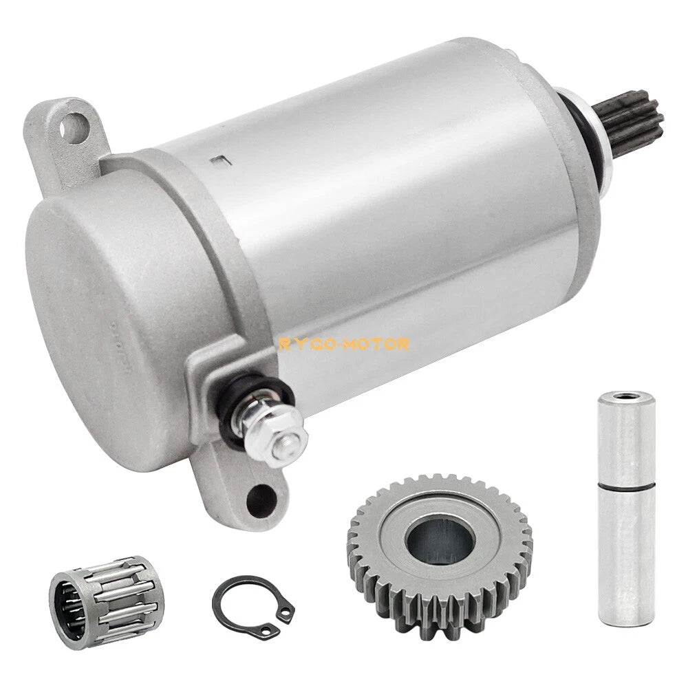 Starter Motor & Idler Gear for Yamaha Big Bear 400 YFM400 (2000–2012)