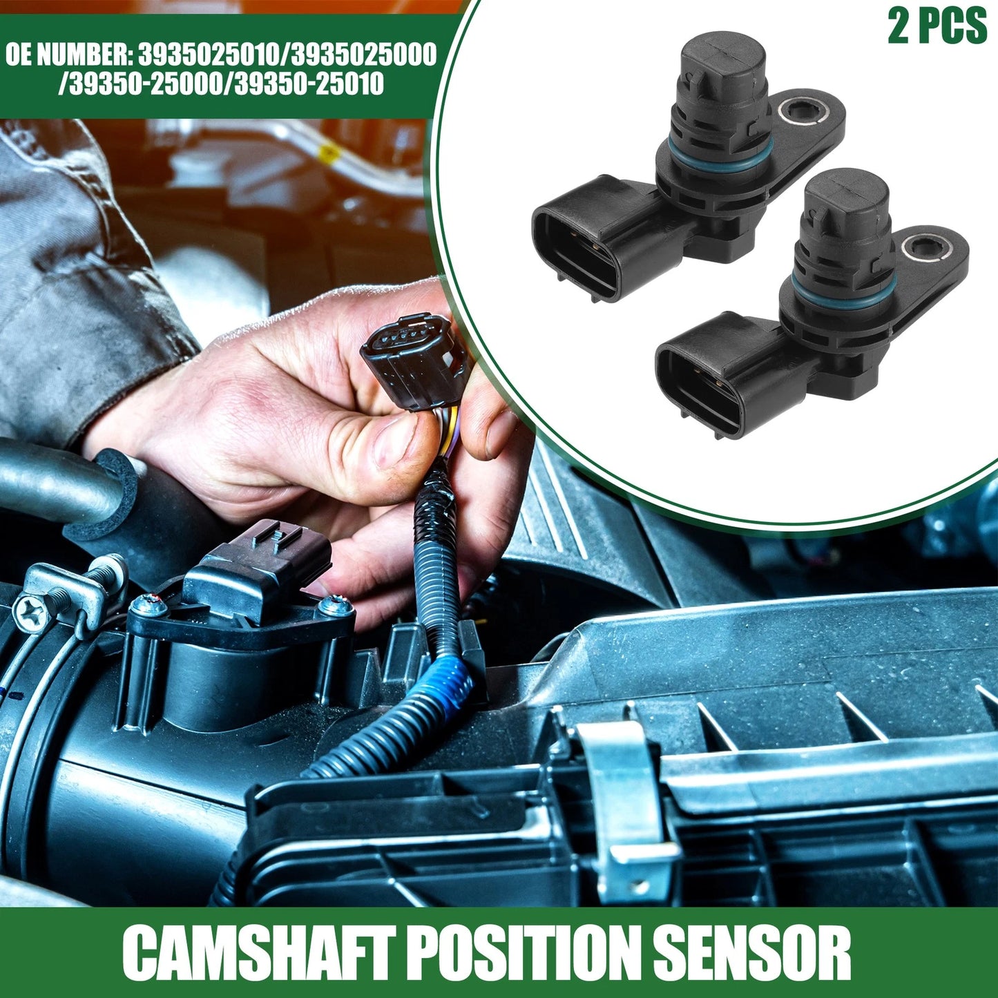 Engine Camshaft Position Sensors for Hyundai Santa Fe (2010-2014)