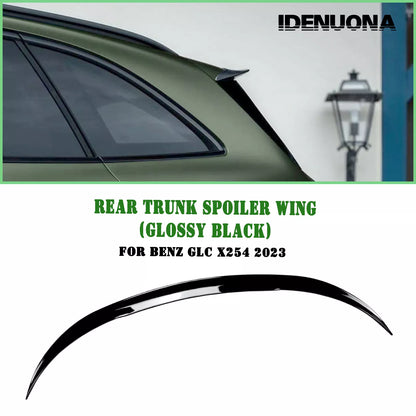 Rear Boot Spoiler for Benz GLC Class X254 (2023-2024) Gloss Black