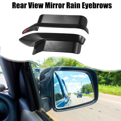 Exterior Rear View Mirror Rain Eyebrow for Ford Bronco (2021-2022)