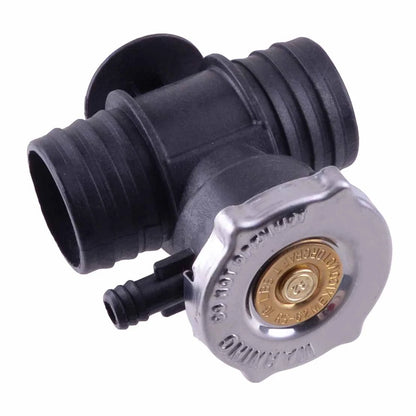 Coolant Filler Radiator Hose Connector & Cap for Chrysler Dodge Jeep (2007-2018)