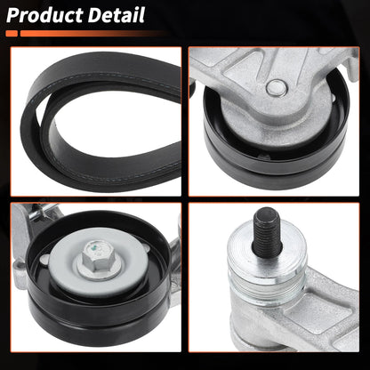 Serpentine Belt Drive Tensioner Kit for Chevy Cruze (2012 - 2015)