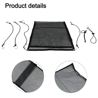 Pet Dog Front Seat Guard Barrier for Car SUV Van Black