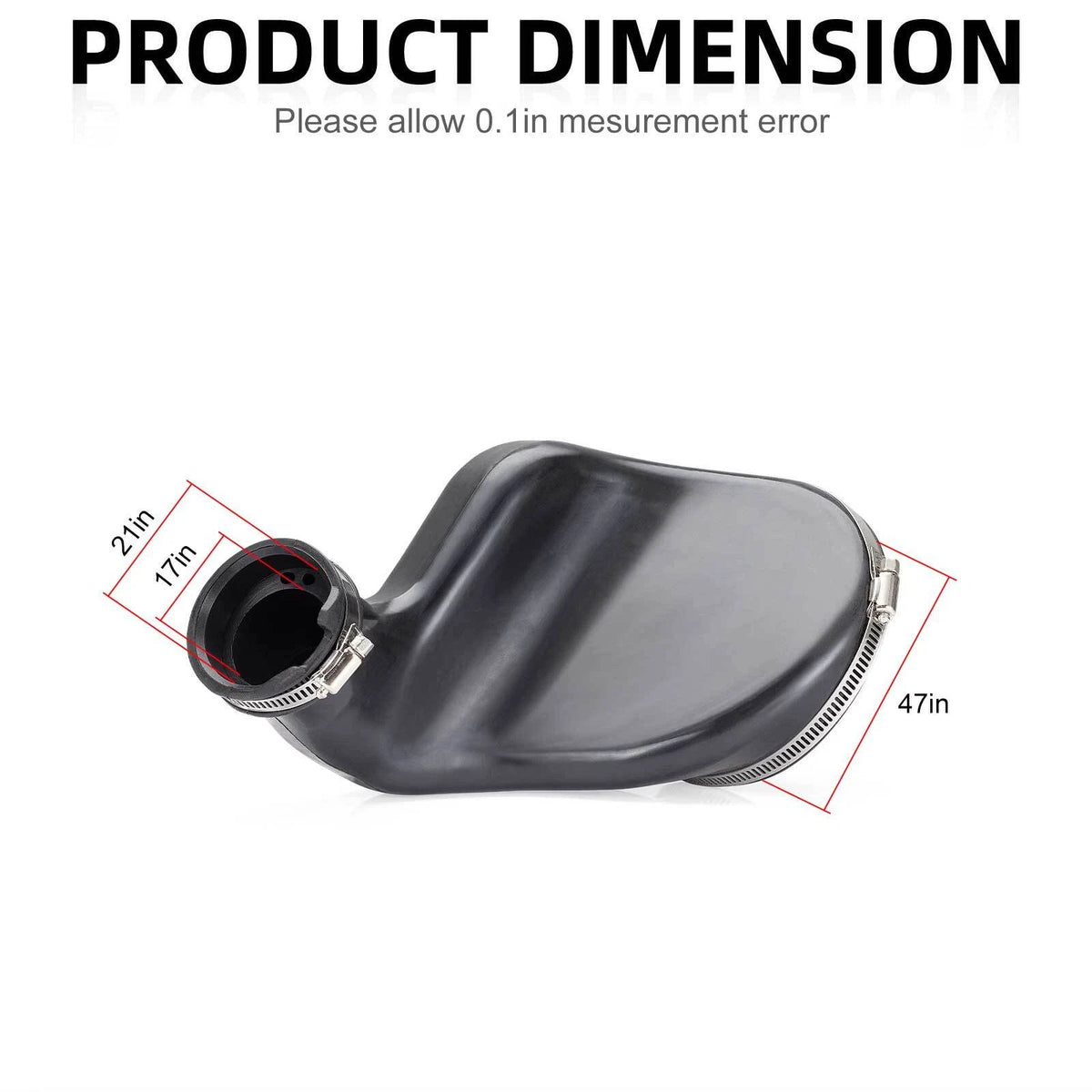 Air Cleaner Intake Joint for Yamaha YFZ450 / YFZ450X (2004–2009)