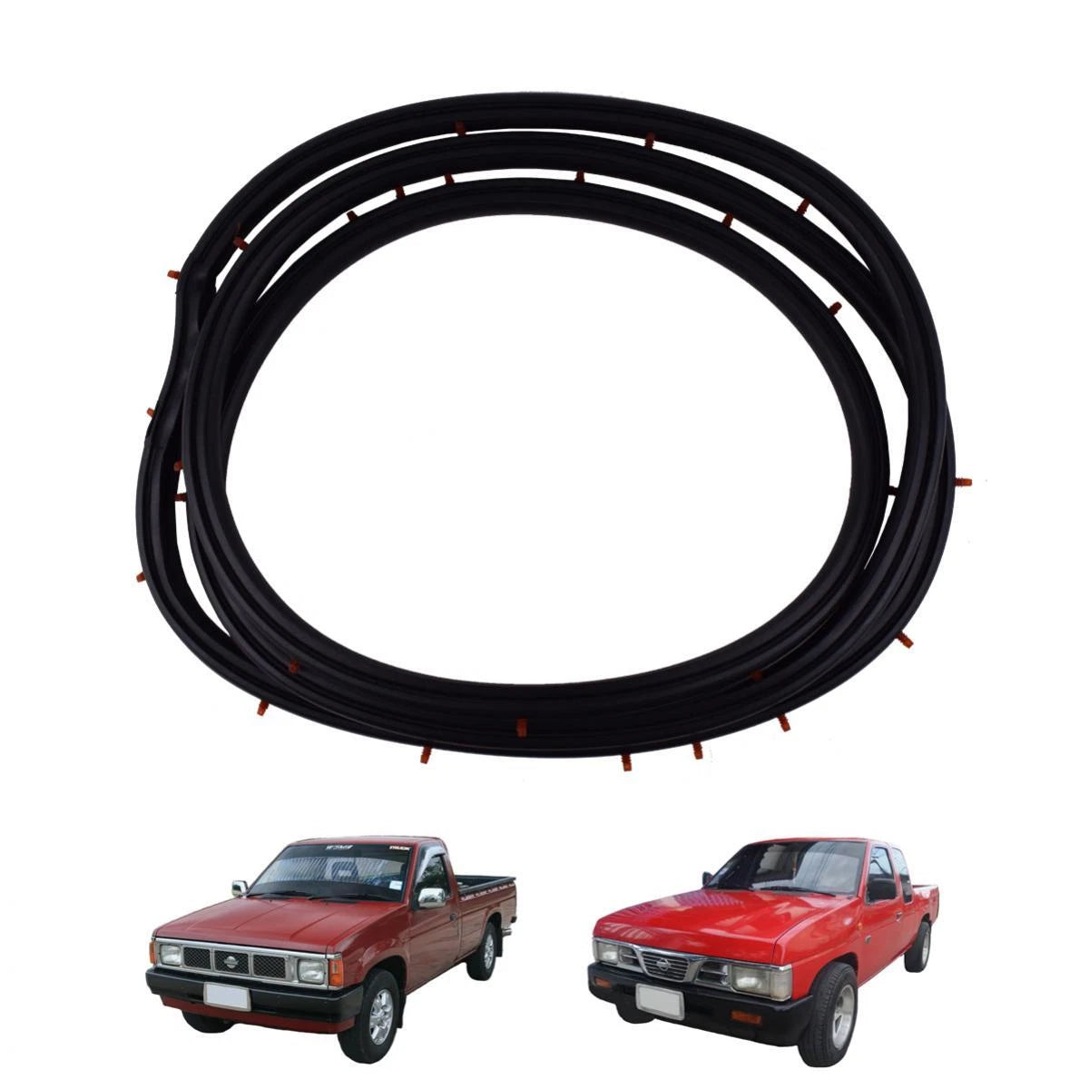 Door Rubber Seal Weatherstrip Front LH Fits Nissan Navara D21 Pickup 1986-97 D09