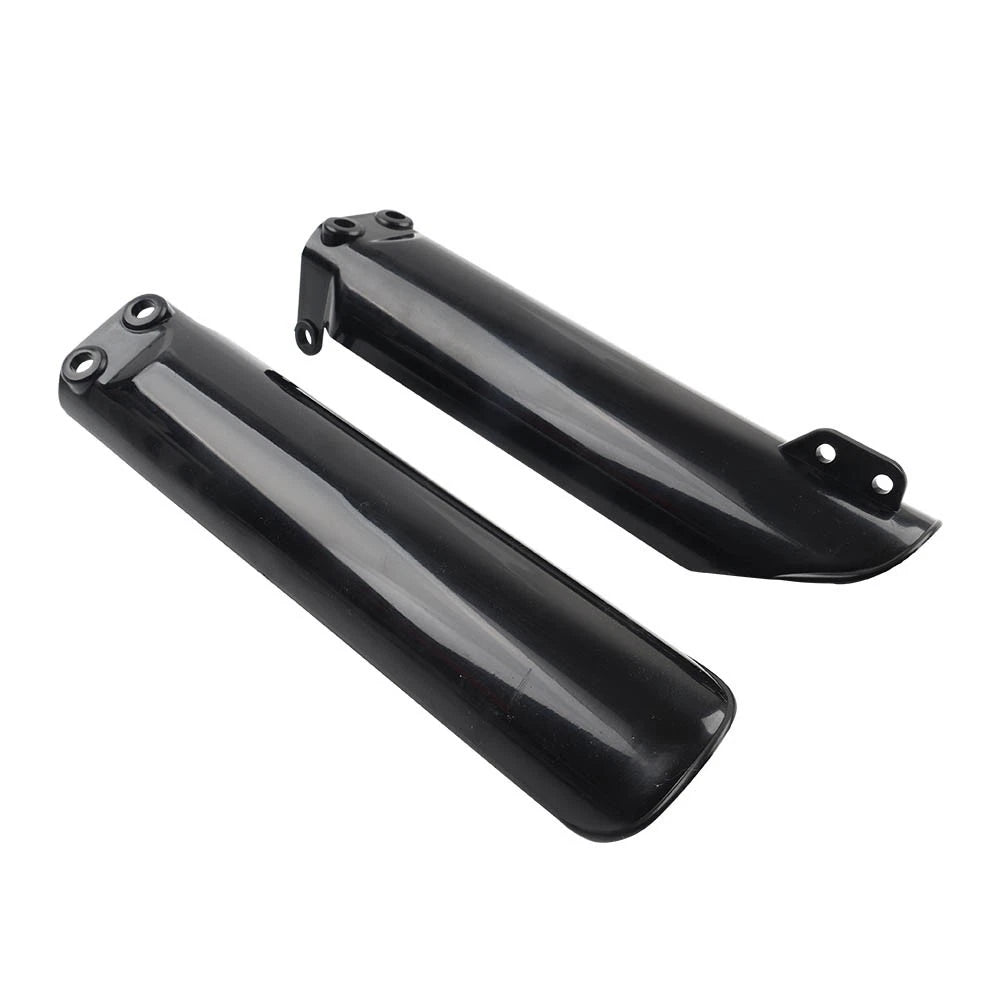 Black Front Fork Guard Covers for Chinese 125-190cc Pit Dirt Bikes