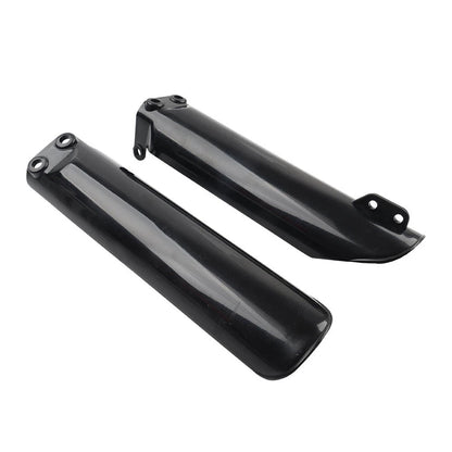 Black Front Fork Guard Covers for Chinese 125-190cc Pit Dirt Bikes