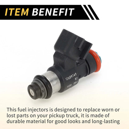 Fuel Injector 12-Holes Plastic Black for GMC Yukon (2010-2014)