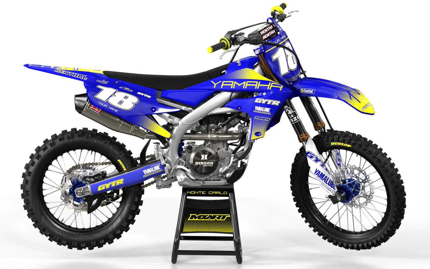 Sticker Kit for Yamaha TTR 125 Custom Graphics (2008-2023)