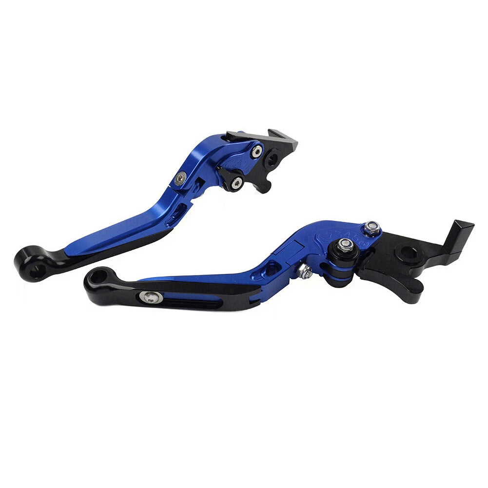CNC Blue Extendable Brake Clutch Levers for Yamaha MT-15 M-SLAZ XSR155
