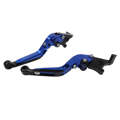 CNC Blue Extendable Brake Clutch Levers for Yamaha MT-15 M-SLAZ XSR155