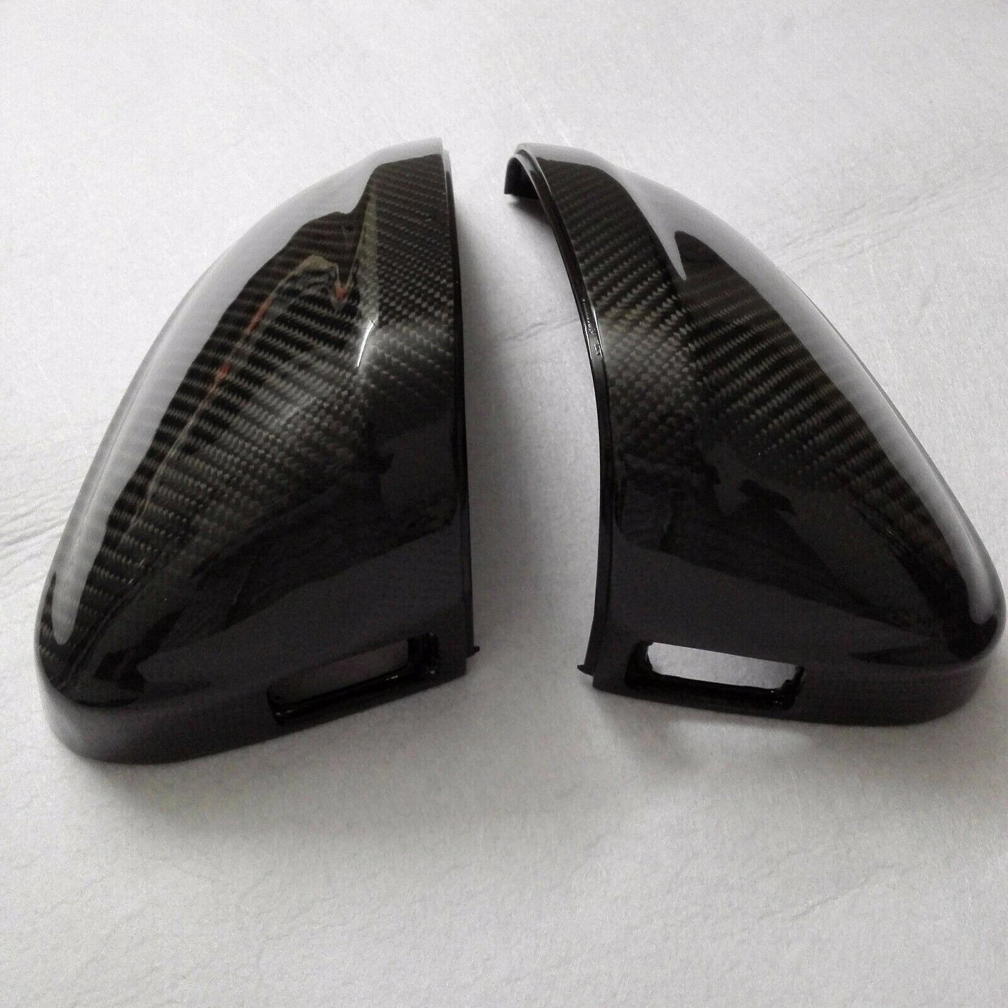 Carbon Fiber Mirror Covers for Audi RS4 S4 A4 B9 (2017-2019)