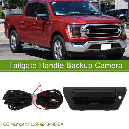 Tailgate Handle Backup Rear View Camera for Ford F-150 (2015-2018)