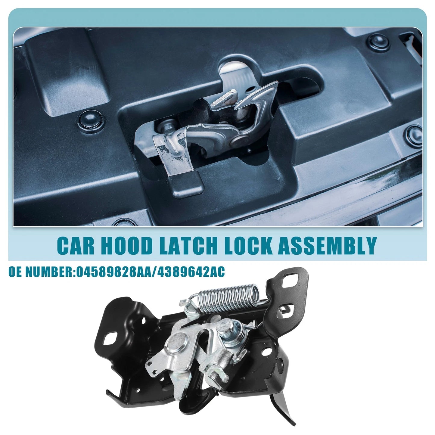 Car Hood Latch Lock Assembly for Dodge Journey (2009 - 2020)