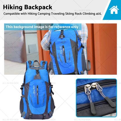 40L Hiking Backpack for Camping, Skiing, Traveling, Rock Climbing