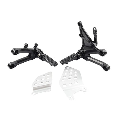 Black Front Driver Foot Pegs for Honda CBR1000RR (2004-2007)