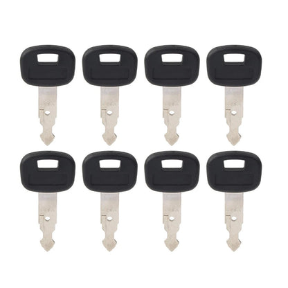 8PCS Ignition Key for Kubota Tractor L39 L47 L48 M59 M62 (2005-2023)