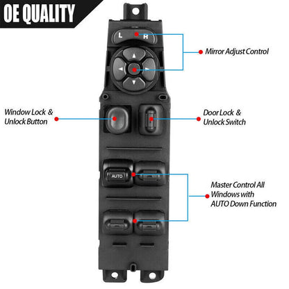 Power Window Door Master Switch for Dodge (56049805AB, 56045334AE)