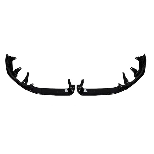 2 x Gloss Black Front Bumper Spoiler Lip Splitter for BMW 5 Series (2024)