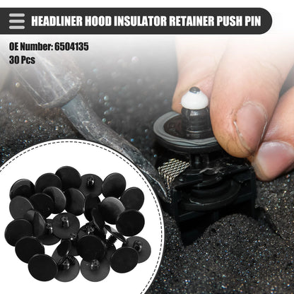 30 x Headliner Hood Insulator Retainer Push Pin Clip for Dodge