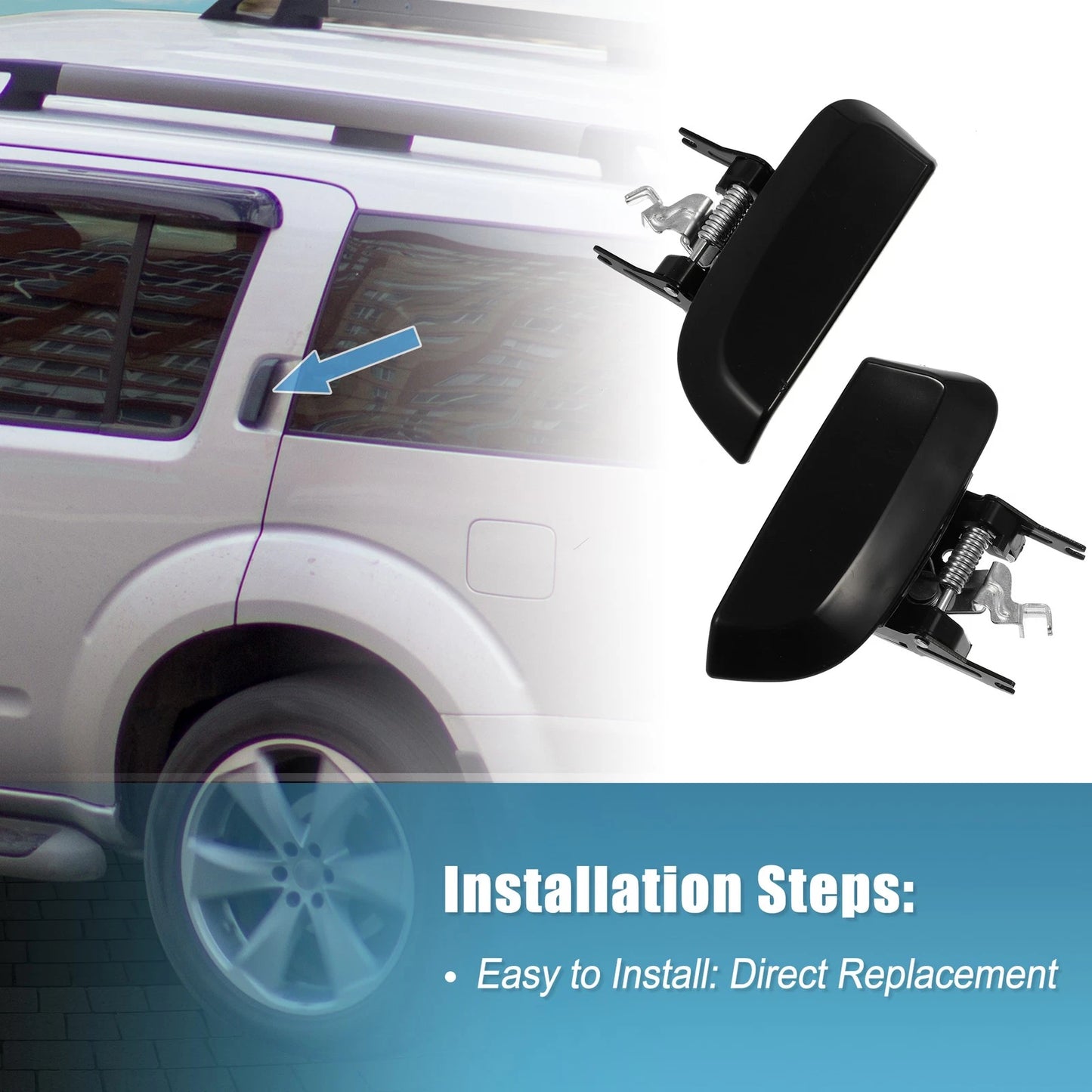 Car Rear Door Outer Handles for Nissan