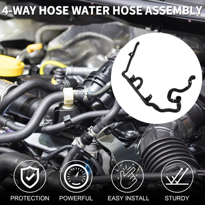 4-Way Water Hose Assembly for BMW 335i 3.0L (2007-2010)