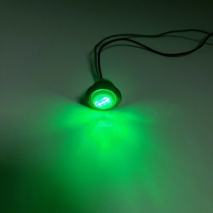 12V 3/4" Round LED Marker Light for Car Truck SUV
