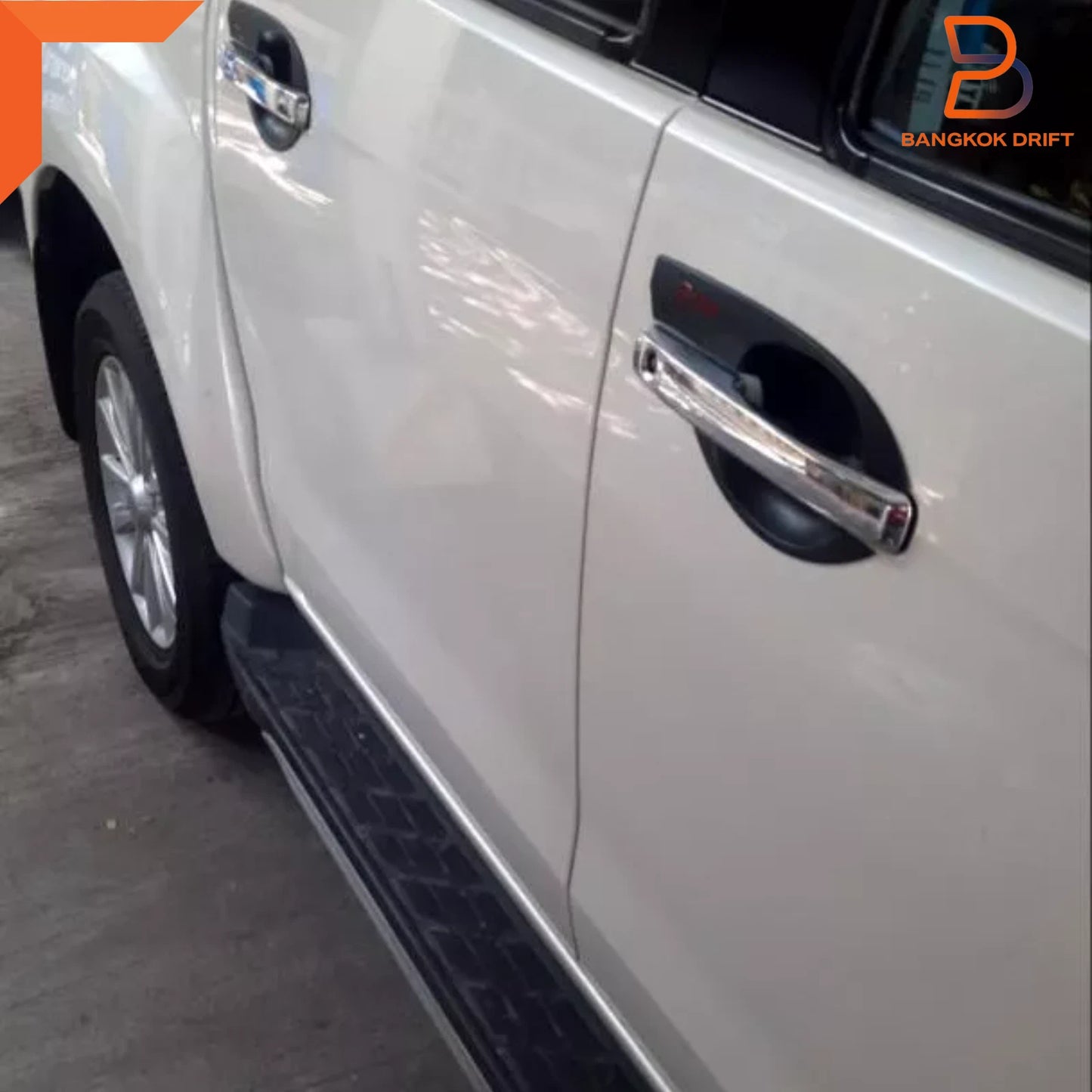 Matte Black 4 Door Handle Cover Insert for Isuzu D-Max Ute (2012-2019)