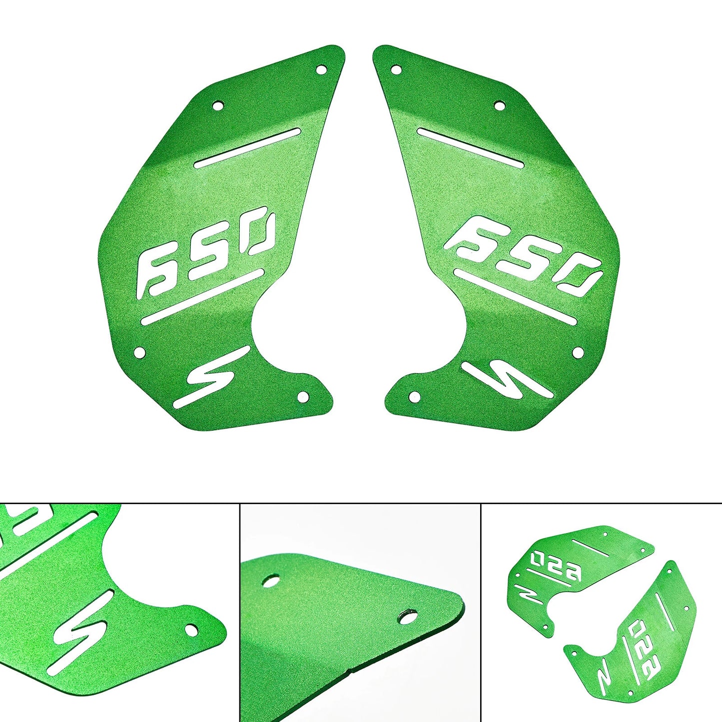 Engine Side Plate Cover Green for Kawasaki Vulcan S (2015-2022)