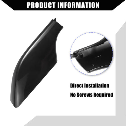 Roof Rack End Cap Covers for Toyota (4 Pcs) Black Plastic