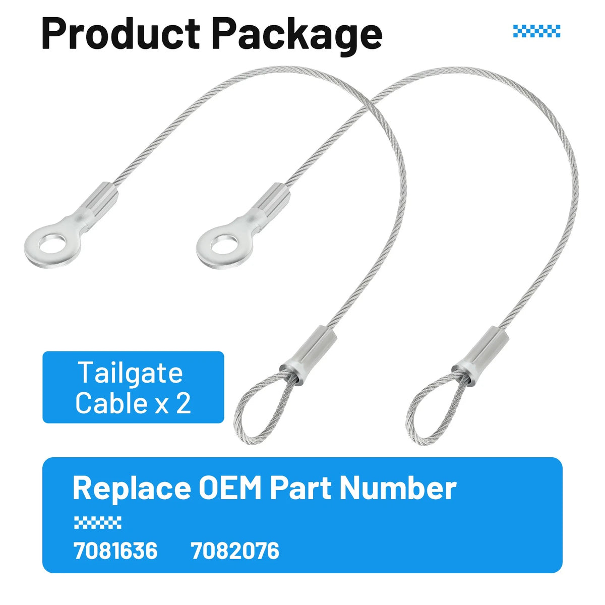 Tailgate Cable for Polaris Ranger 400 4x4 and Ranger EV (2010–2022)