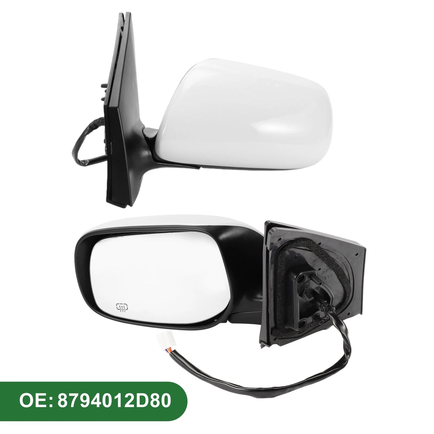 Left Side Door Mirror for Toyota Corolla (2009–2013)