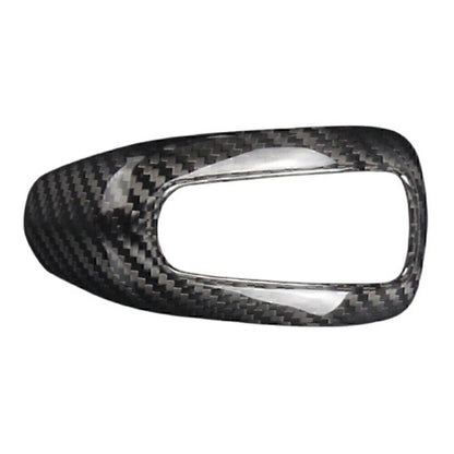 Carbon Fiber Black Gear Shift Knob Cover for Cadillac XT4 (2018-2020)