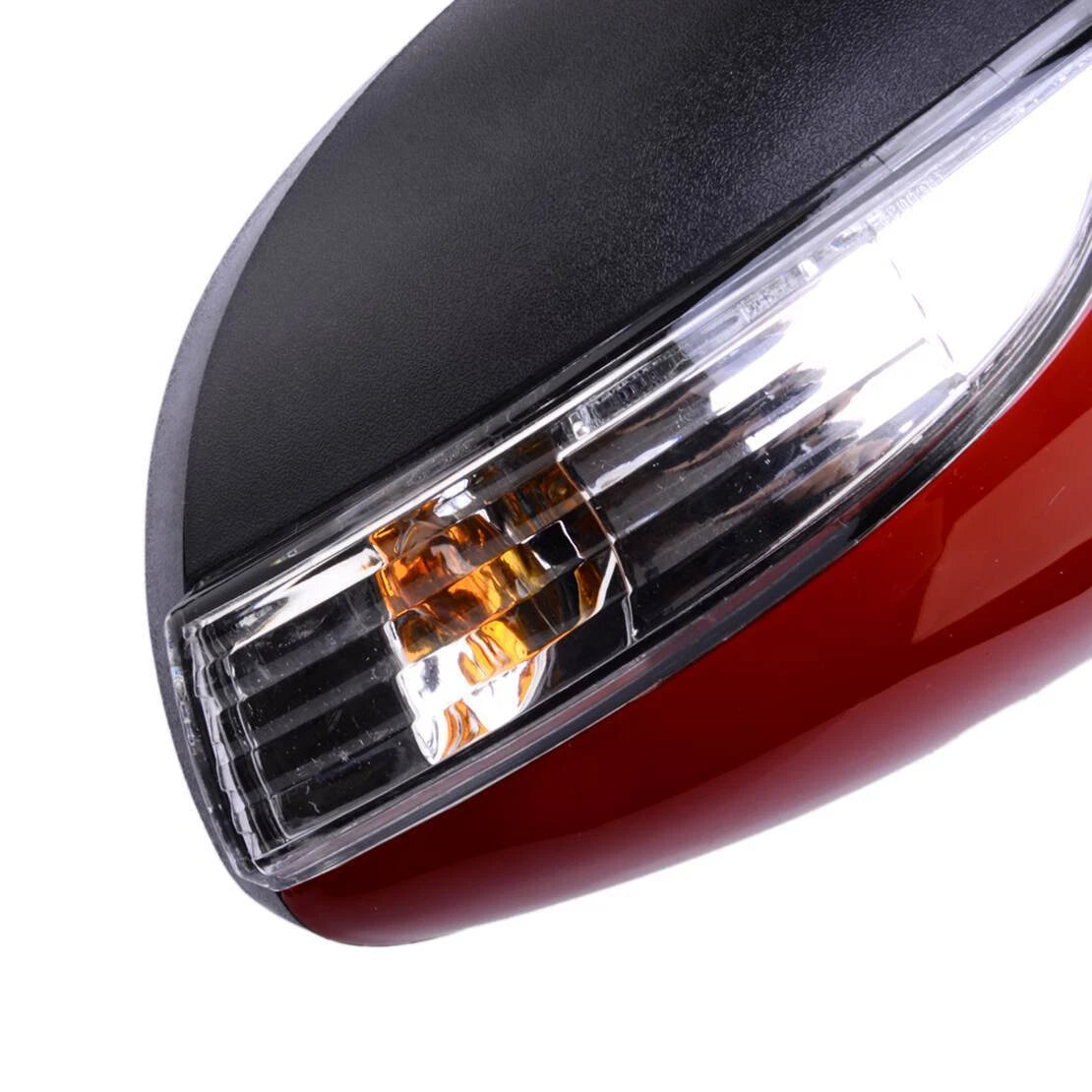 Left Electric Wing Door Mirror for Ford Fiesta Mk7 (2013-2017) Red