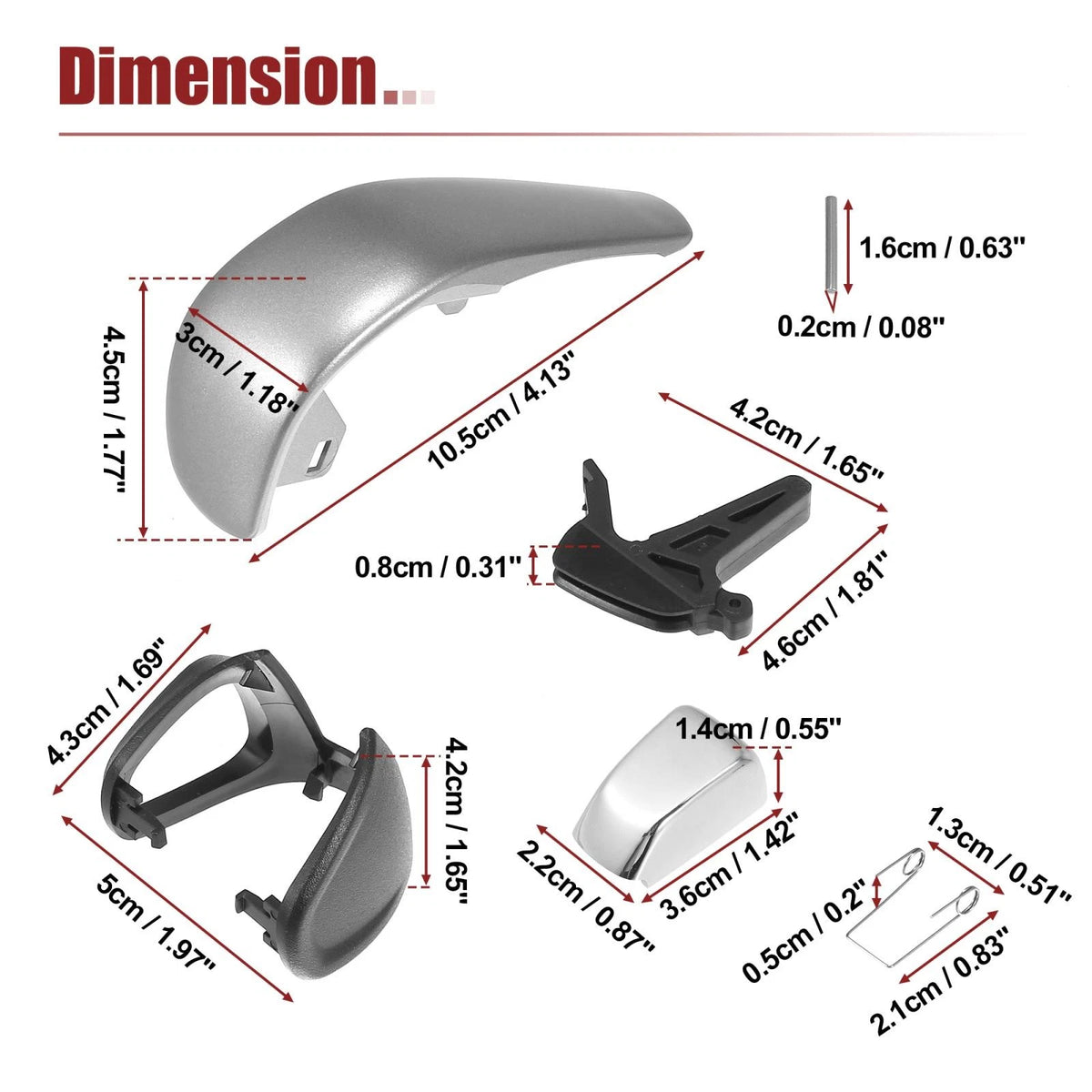 Transmission Shifter Knob Kit for Chevrolet Aveo Trax (2012 - 2016)