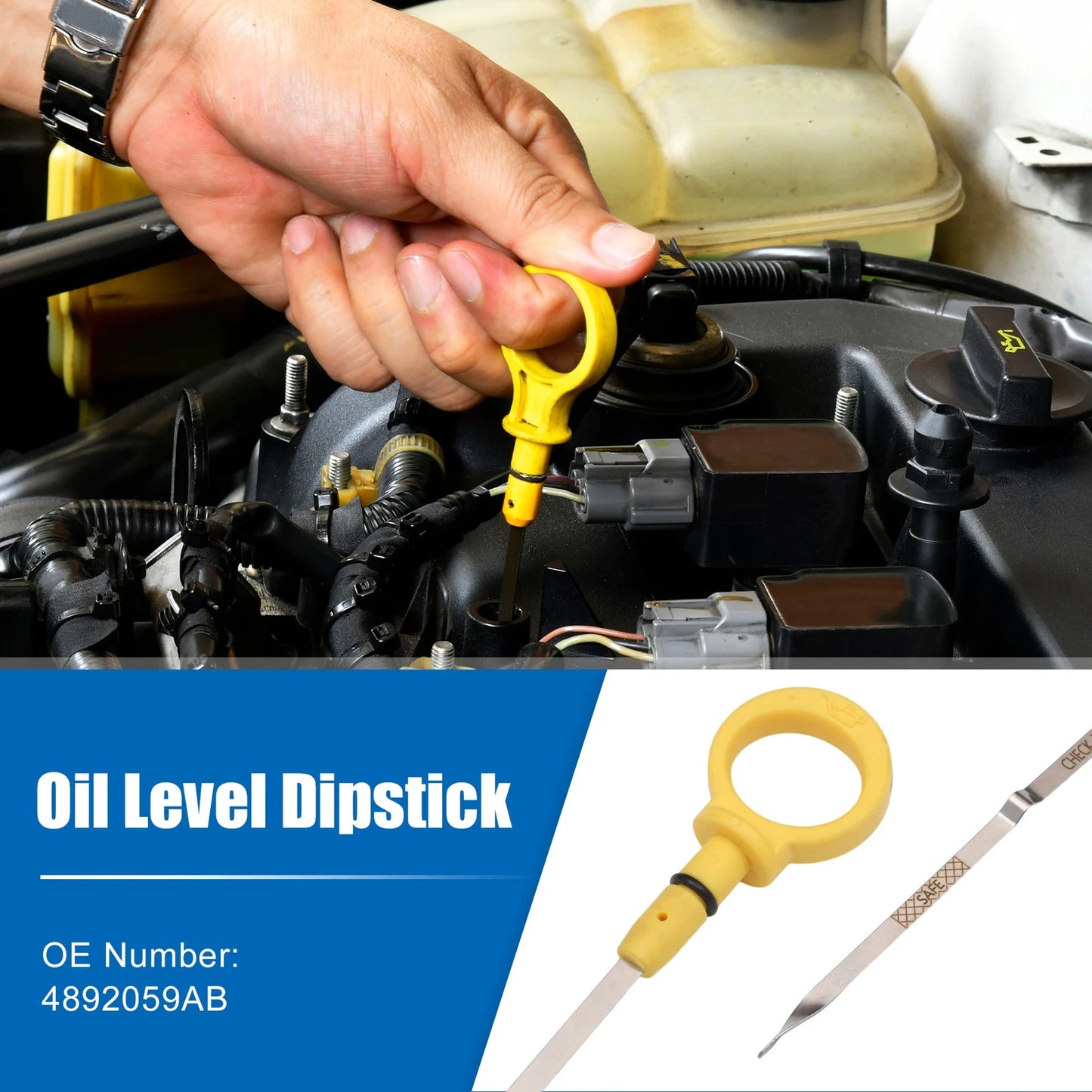 Engine Oil Level Indicator Dipstick for Dodge Avenger 2008-2010 6 x Cyl 2.7L
