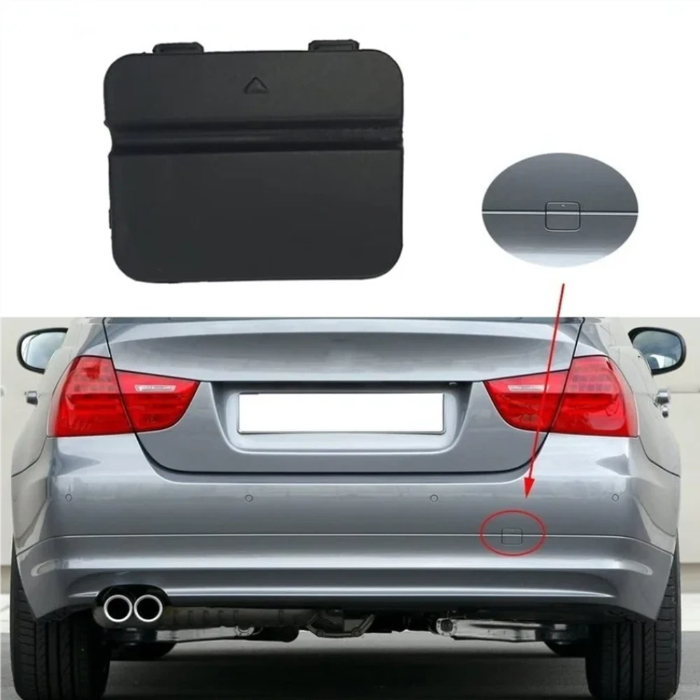 Rear Bumper Tow Hook Cap Cover for BMW 3 Series E90 E91 328i 335i (2009-2011)