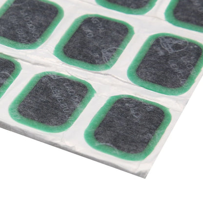 48pcs Green Tyre Puncture Patches 35x24mm for Motorcycle