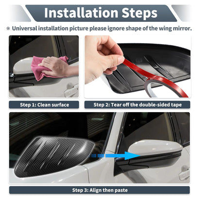 Rearview Mirror Cover Overlay Carbon Fiber for Lexus RX330 (2004-2006)