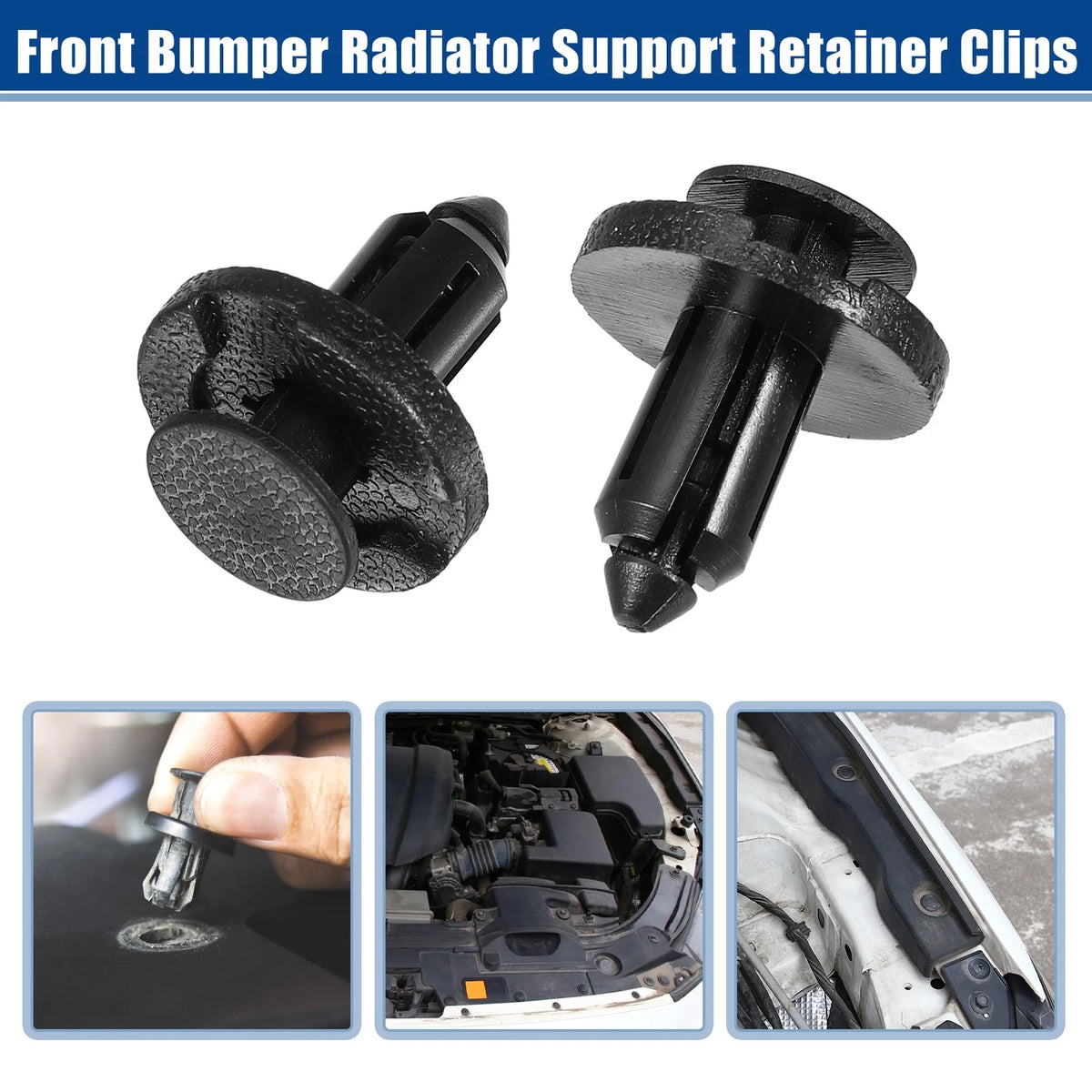 50pcs Front Bumper Radiator Support Clips for Infiniti FX35 (2003-2008)