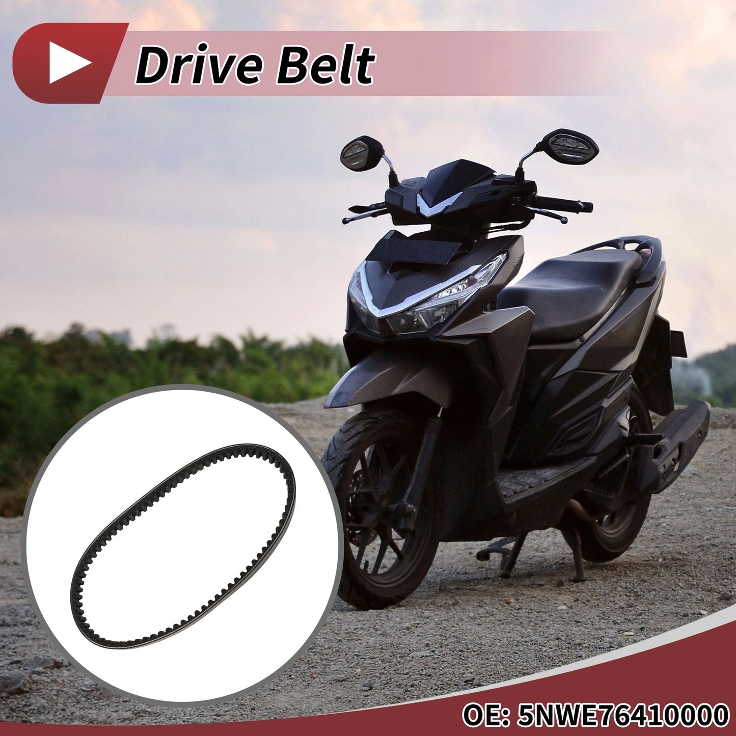 Drive Belt V-Belt for Yamaha VITY125 CYGNUS125 AXIS125