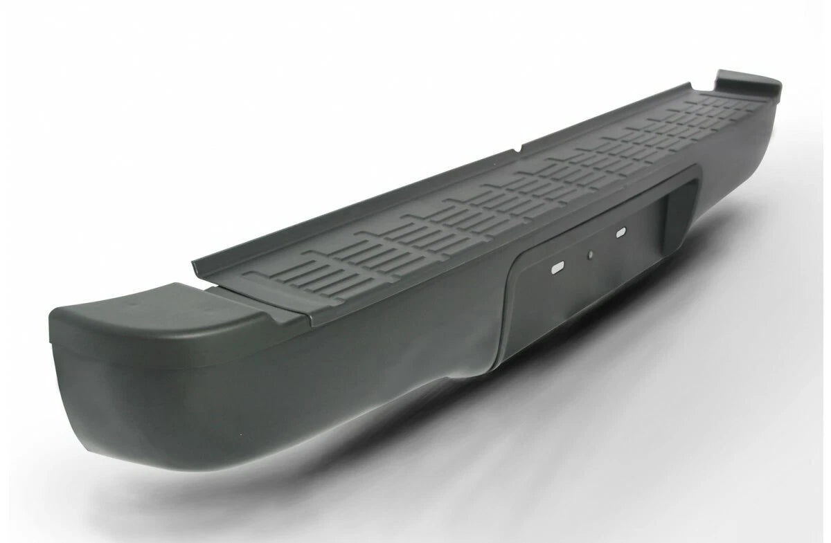 Black Rear Step Bumper Bar for Toyota Hilux Vigo MK6 MK7 (2005-2014)